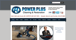 Desktop Screenshot of powerpluscleaning.com